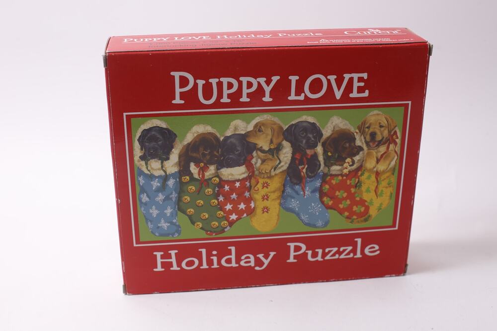 Puppy Love Holiday Puzzle 1000 Pieces Current 080455 Hobby ~ 260202-WH 945